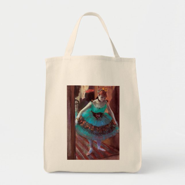 Dancer Leaving Her Dressing Room by Degas Tote Bag (Front)