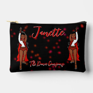 Dancer/Majorette  Red Spark Accessory Pouch