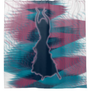 Dancer *Mako* Shower Curtain