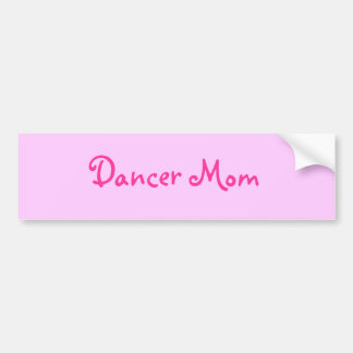 Dancer Mum Bumper Sticker