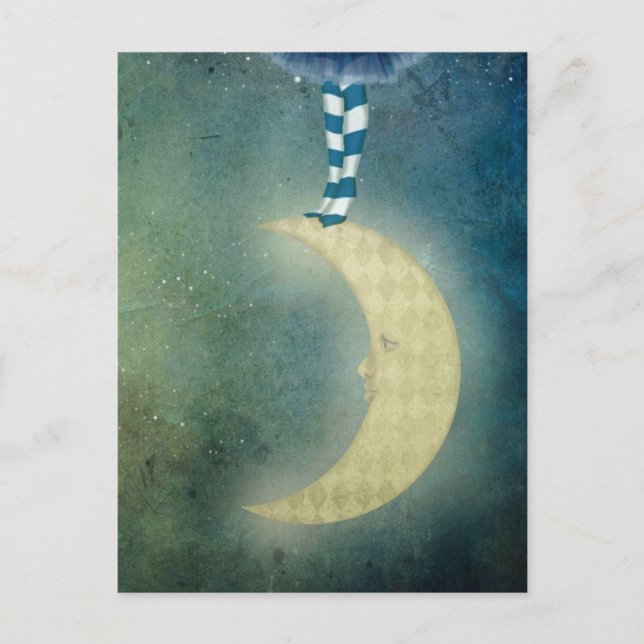 dancer on the moon postcard (Front)
