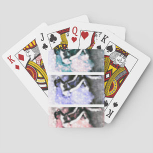 Dancer Pastel Bokeh Panel Art Playing Cards