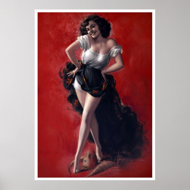 Dancer Pinup Poster (Front)
