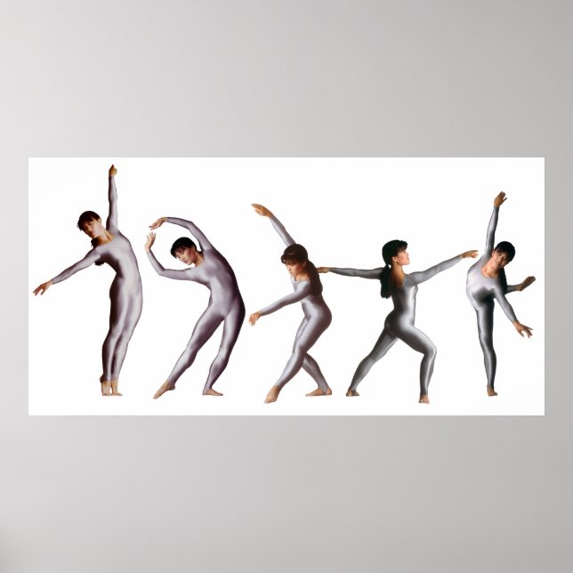 Dancer Poses Poster (Front)