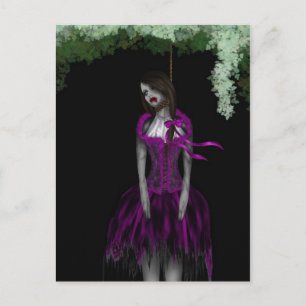 dancer postcard