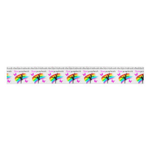 DANCER QUOTE GROSGRAIN RIBBON