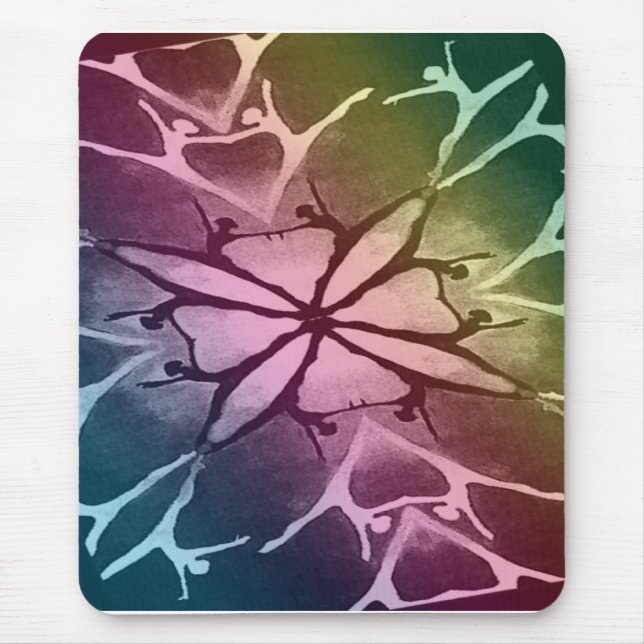 Dancer (Rainbow - Twist) Mouse Mat (Front)
