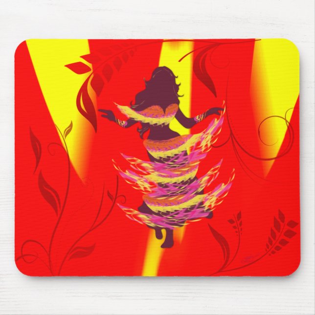 Dancer *Rayjii* Mouse Mat (Front)