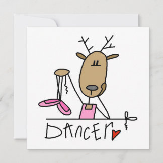 Dancer Reindeer T-shirts and Gifts