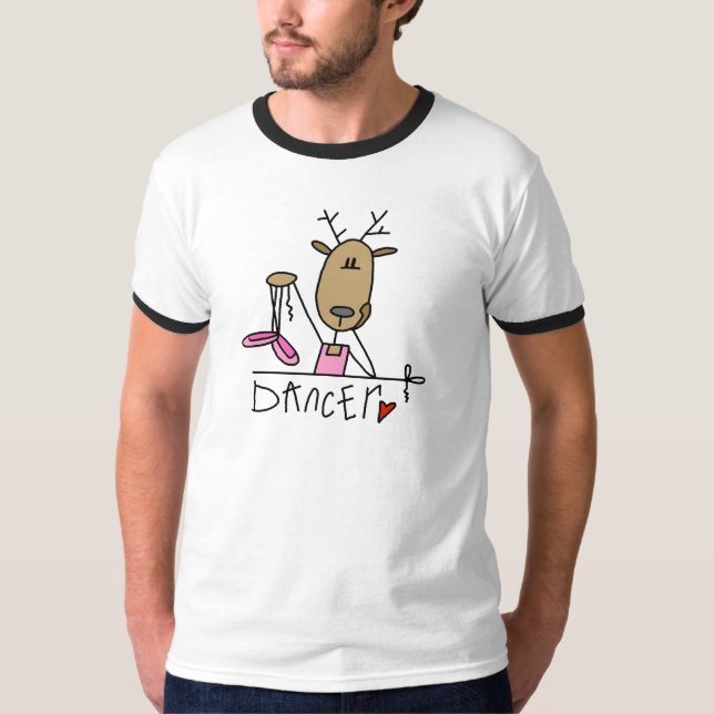 Dancer Reindeer Tshirts and Gifts (Front)