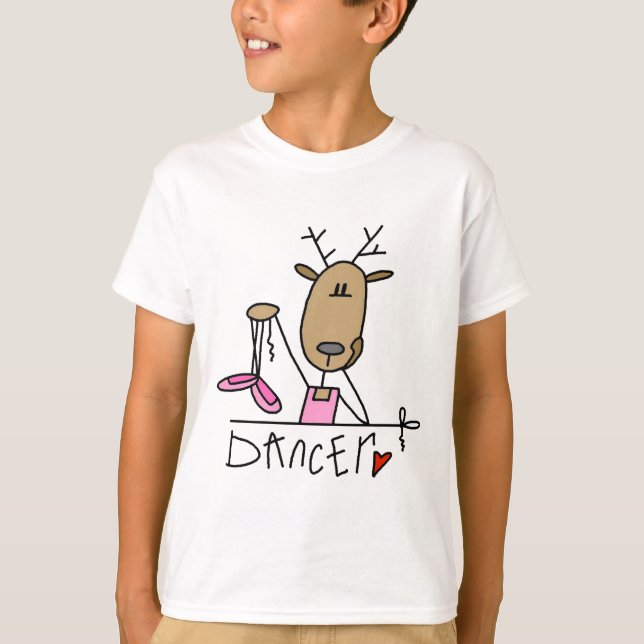 Dancer Reindeer Tshirts and Gifts (Front)
