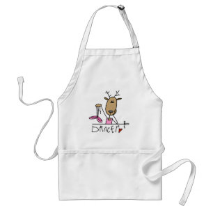 Dancer Reindeer Tshirts and Gifts Standard Apron