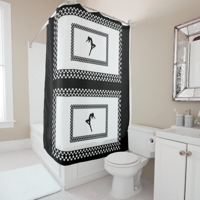 Dancer Shower Curtain (In Situ)