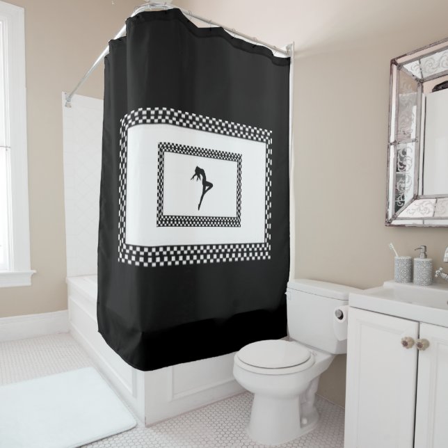Dancer Shower Curtain (In Situ)