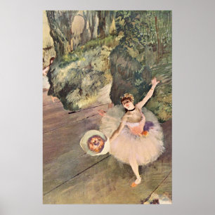 Dancer / Star of the Ballet - Degas Painting Poster