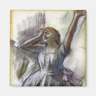 Dancer Stretching by Degas Magnet