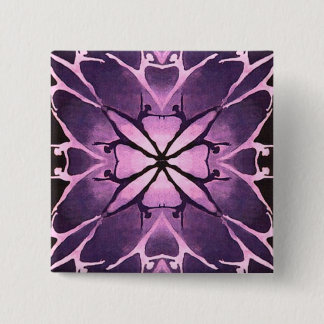 Dancer (Violet) 15 Cm Square Badge