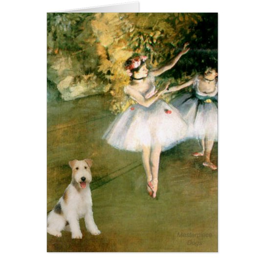 Dancer - Wire Fox Terrier #1 Card