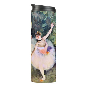 Dancer with a Bouquet of Flowers by Edgar Degas Thermal Tumbler
