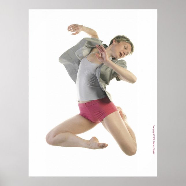 Dancer with Grey Jacket Poster (Front)