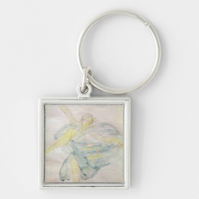 Dancer with Veils Key Ring (Front)