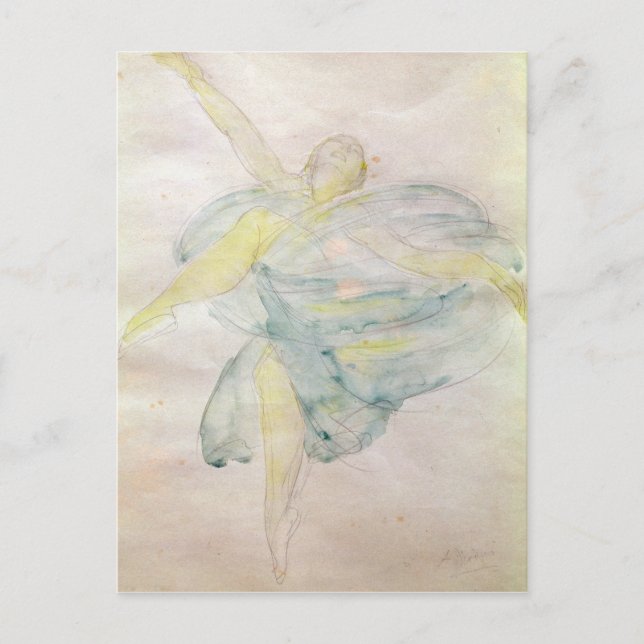 Dancer with Veils Postcard (Front)