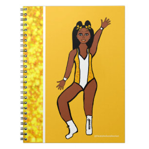 Dancer Yellow  Spark Notebook 