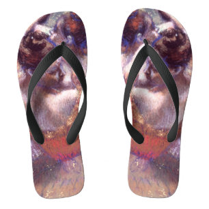 Dancers 1899 Edgar Degas Flip Flops