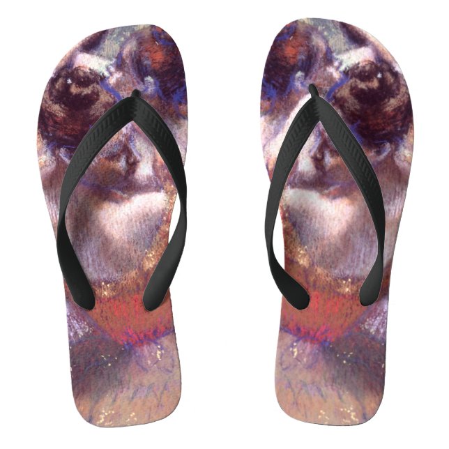 Dancers 1899 Edgar Degas    Flip Flops (Footbed)