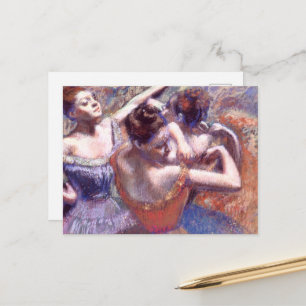 Dancers 1899 Edgar Degas Postcard
