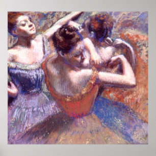 Dancers 1899 Edgar Degas Poster