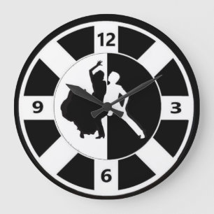 Dancers Acrylic Wall Clock