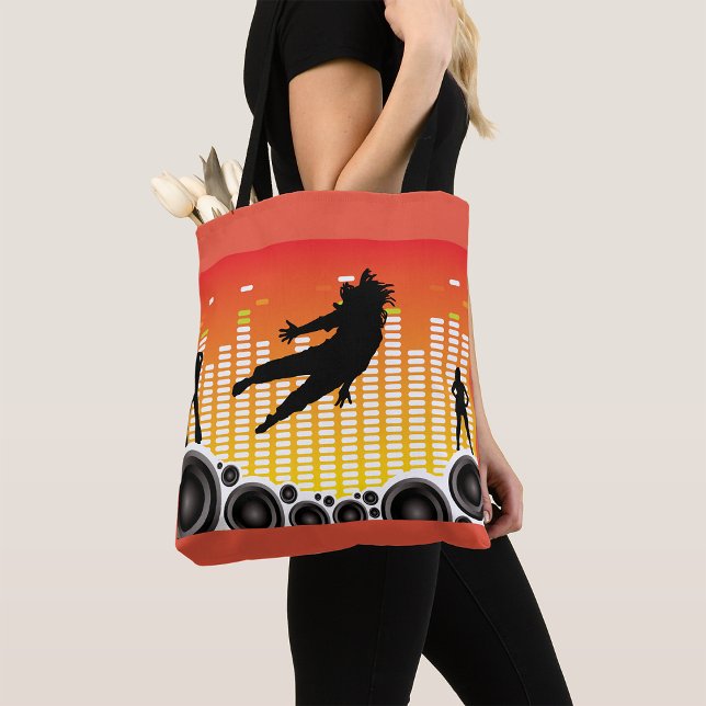 Dancers And Speakers Tote Bag (Creator Uploaded)