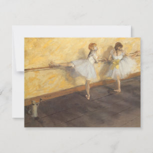 Dancers at the Bar by Edgar Degas, Vintage Ballet