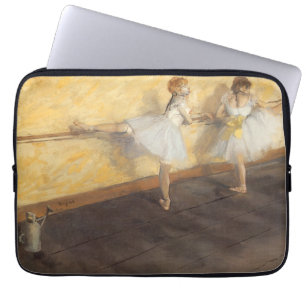 Dancers at the Bar by Edgar Degas, Vintage Ballet Laptop Sleeve
