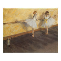 Dancers at the Bar by Edgar Degas, Vintage Ballet