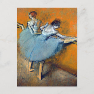 Dancers at the Barre, Edgar Degas Postcard