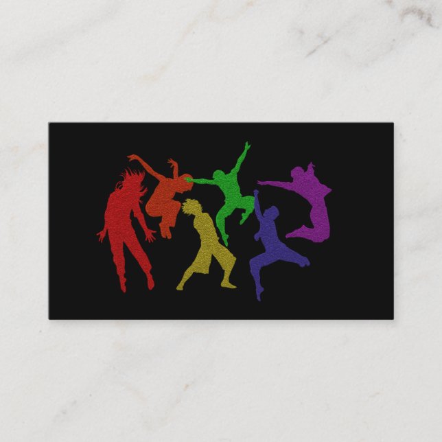 Dancers Business Card (Front)
