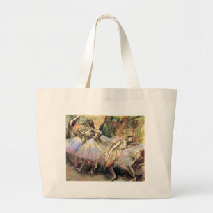 Dancers by Degas Large Tote Bag