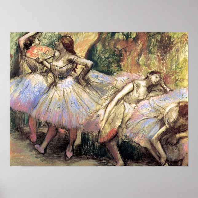 Dancers by Degas Poster (Front)