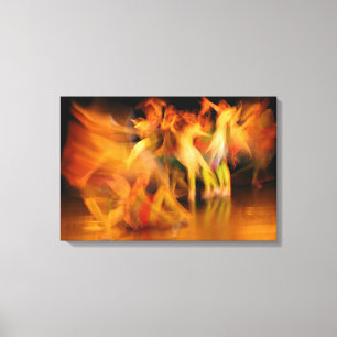 DANCERS CANVAS PRINT