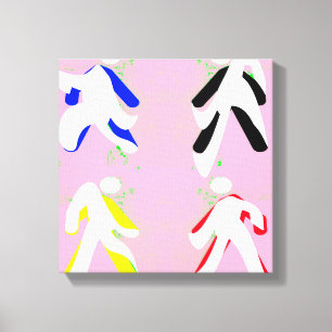 Dancers Canvas Print