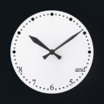 Dancer's Clock<br><div class="desc">A clock for dancers... and 5 6 7 8</div>