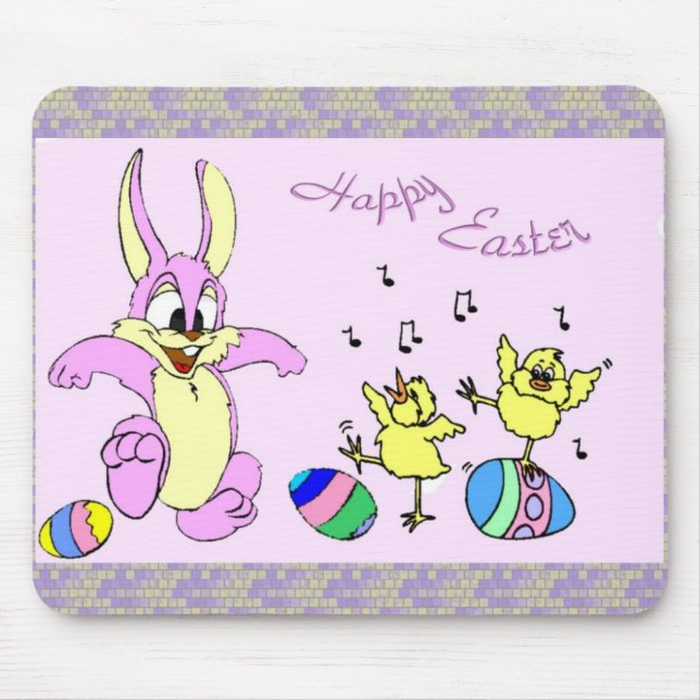 Dancers Easter Mousepad (Front)