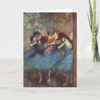 Dancers - Edgar Degas - 1890 Card