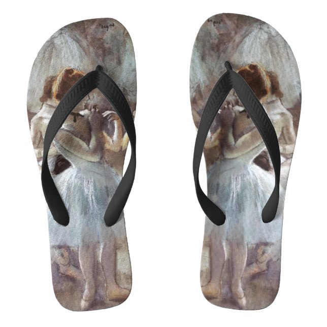 Dancers Edgar Degas    Flip Flops (Footbed)