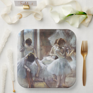 Dancers Edgar Degas    Paper Plates