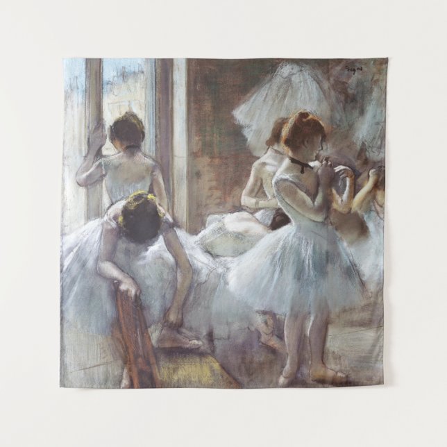 Dancers Edgar Degas  Tapestry (Front)