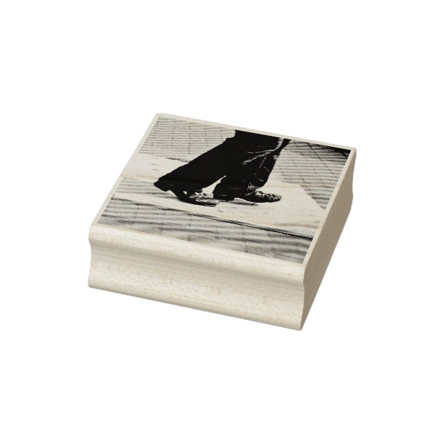 Dancer's feet rubber stamp (Stamp)