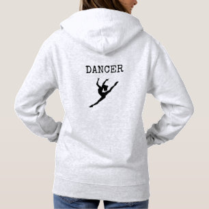 Dancer's hooded sweatshirt